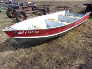 14 Aluminum Fishing Boat