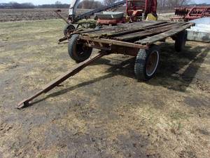Metal Frame 14 Haywagon On Kasten Running Gear