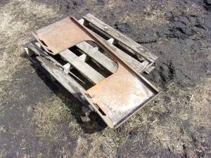 Weld On Skid Steer Plate
