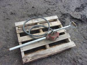 Hand Fuel Barrel Pump WHose