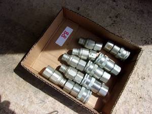 5 Sets of Flat Faced Hyd Couplers (UNUSED)