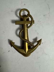 Antiqued Brass Anchor Door Knocker