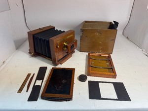 Antique 1800’s Folding Camera