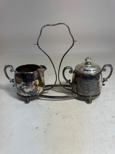 Silver Wm. Rogers Sugar & Cream Set
