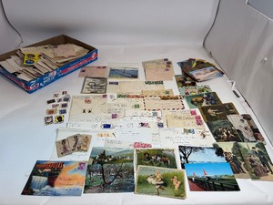 Vintage Stamps, New & Used Post Cards