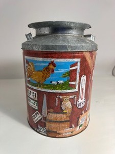 Milk Can Tin