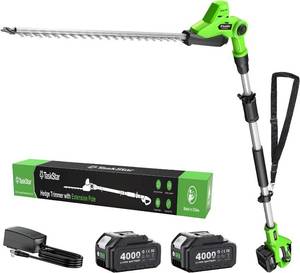 TaskStar Cordless Pole Hedge Trimmer