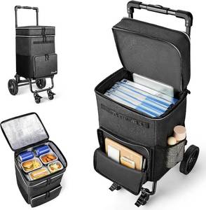 Kedsun 2-in-1 Rolling Teacher Bag with Detachable Trolley