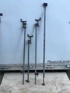 3 - Bar Clamps for Wood Working & 1 Secure Bar for Loads in Trailers