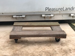4 - Wheel Wood Dolly