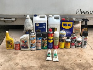 Machinery and Automotive Fluids & More - see description for more info