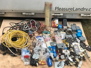 Lot of Electrical Fixtures and More