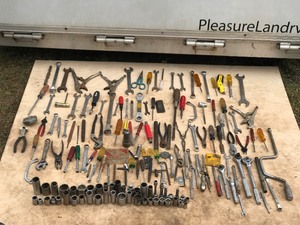 Lot of Tools - Wrenches - Sockets - Screw Drivers and More