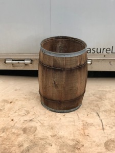 Wooden Whiskey Barrel