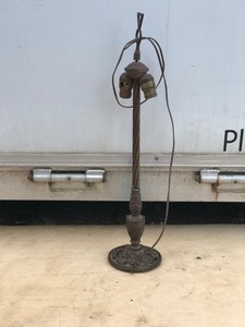 Vintage Cast Iron Lamp