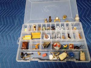 Pro Bass Shop tackle box of miniatures