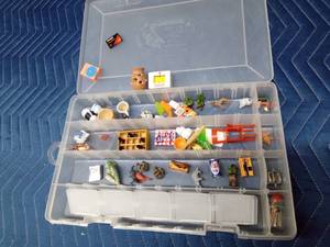 Pro Bass shop tackle box of miniatures