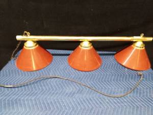 Pool table light - WORKS