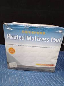 New Heated twin Mattress pad