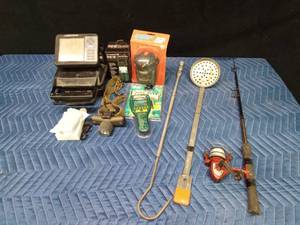 Lot of fishing items
