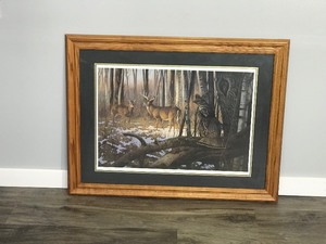 Framed, Signed and Numbered Print by Hayden Lambson - Friends of the Forest 15063500
