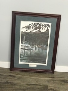 Framed, Signed and Numbered Print - Seward Afternoon - 70950