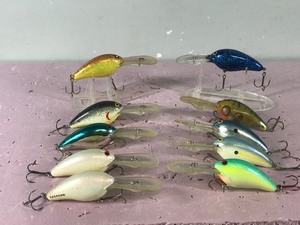 Lot of 10 Norman Fishing Lures