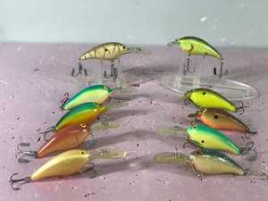 Lot of 10 Norman Fishing Lures
