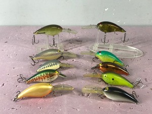 Lot of 10 Norman Fishing Lures