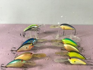 Lot of 10 Norman Fishing Lures