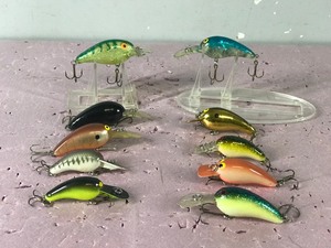 Lot of 10 Norman Fishing Lures