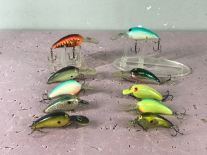 Lot of 10 Norman Fishing Lures