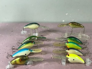 Lot of 10 Norman Fishing Lures