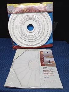 2 New ceiling medallions