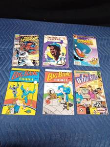 6 comics (see Description)