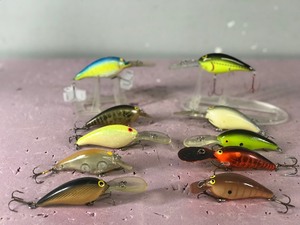 Lot of 10 Norman Fishing Lures