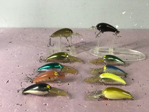 Lot of 10 Norman Fishing Lures