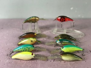 Lot of 10 Norman Fishing Lures