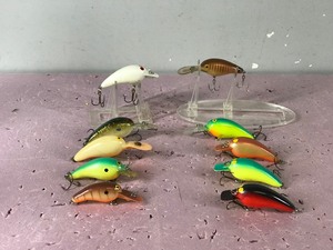 Lot of 10 Norman Fishing Lures