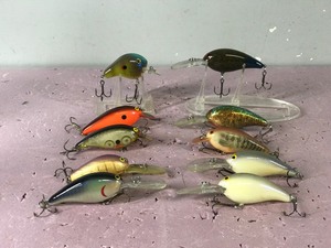 Lot of 10 Norman Fishing Lures
