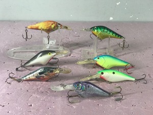 Lot of 7 Fishing Lures - Frenzy, Flicker Shad and More