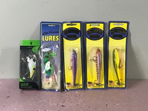Lot of 5 Fishing Lures in Original Packages