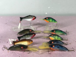 Lot of 10 Manns Fishing Lures
