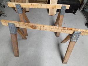 2 Sawhorses