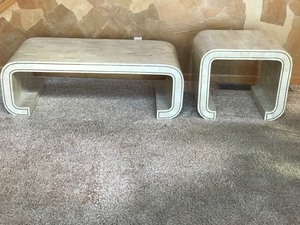 2 - Matching Tables - Coffee Table & End Table