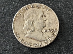 1963 Franklin Half Dollar