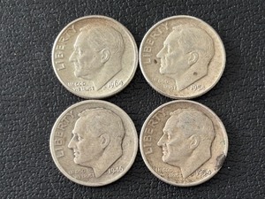 Roosevelt Silver Dimes