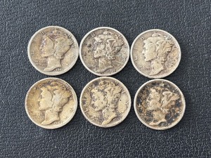 Mercury Silver Dimes
