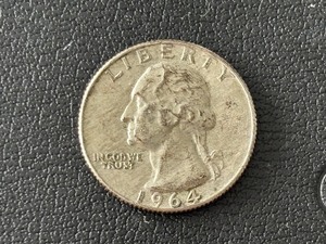 1964-D Washington Silver Quarter
