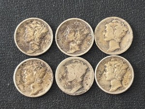 Mercury Silver Dimes